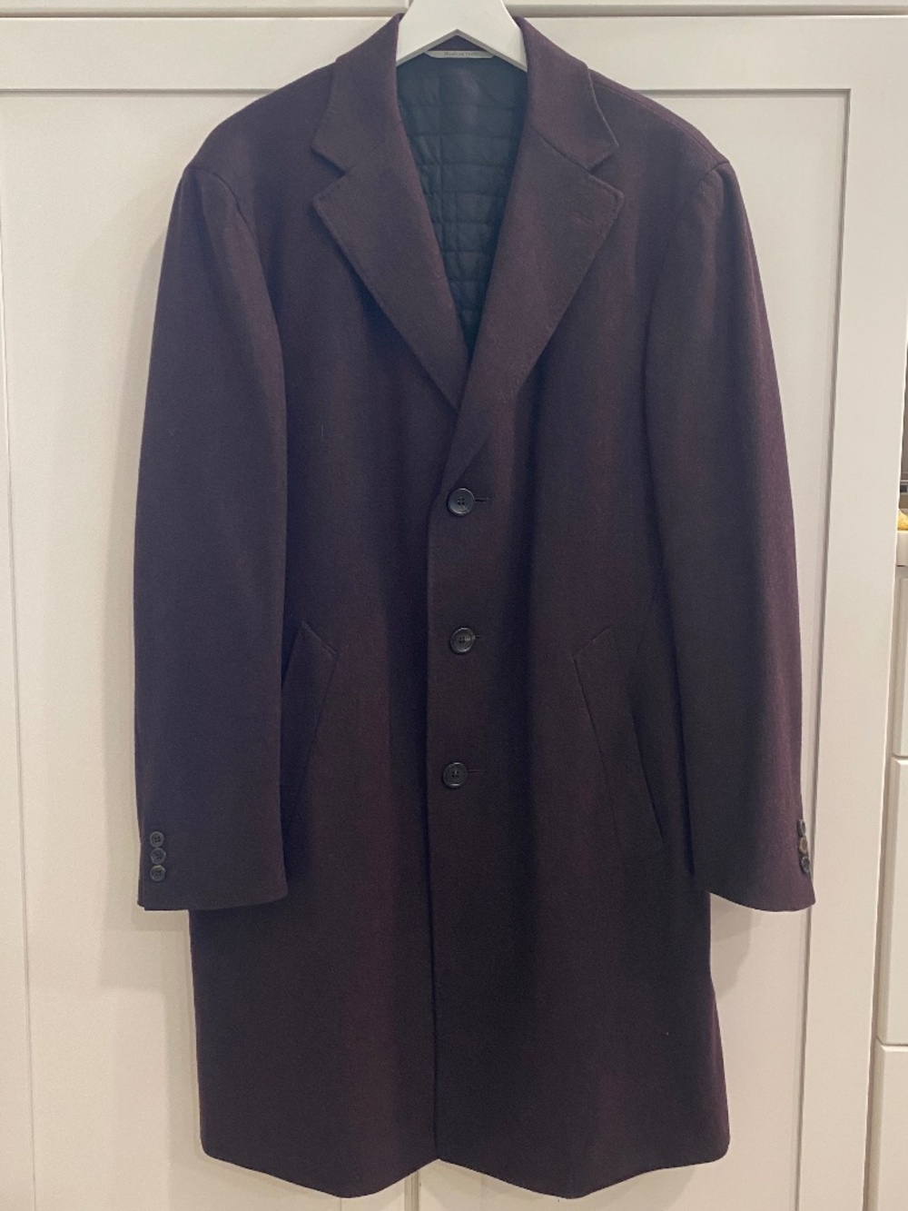 Canali wool coat